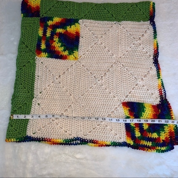 Knit Blanket, 42” x 42” - Picture 4 of 5